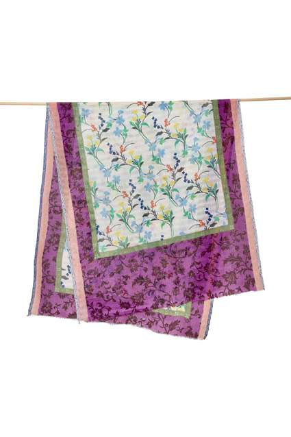 Épice Design Paris Cotton/Linen Scarf - Amethyst