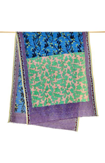 Épice Design Paris Cotton/Silk Scarf - Sapphire