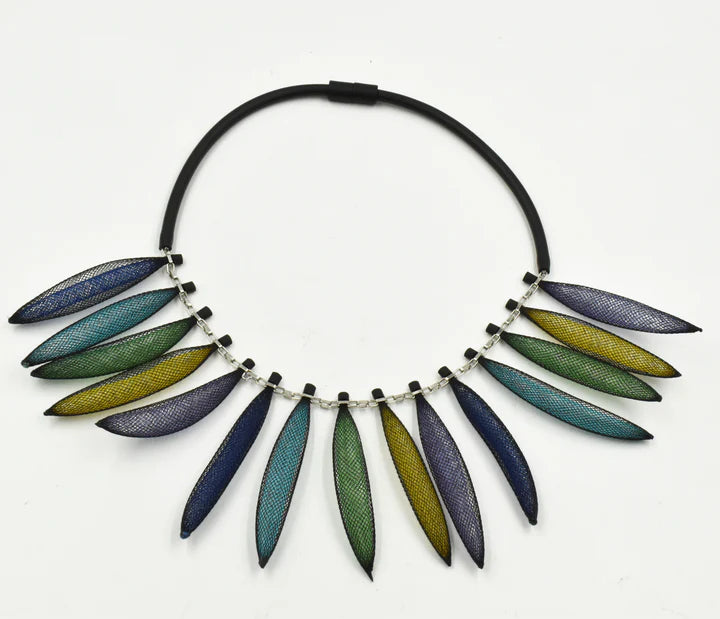 Christina Brampti Feather Necklace - Multi