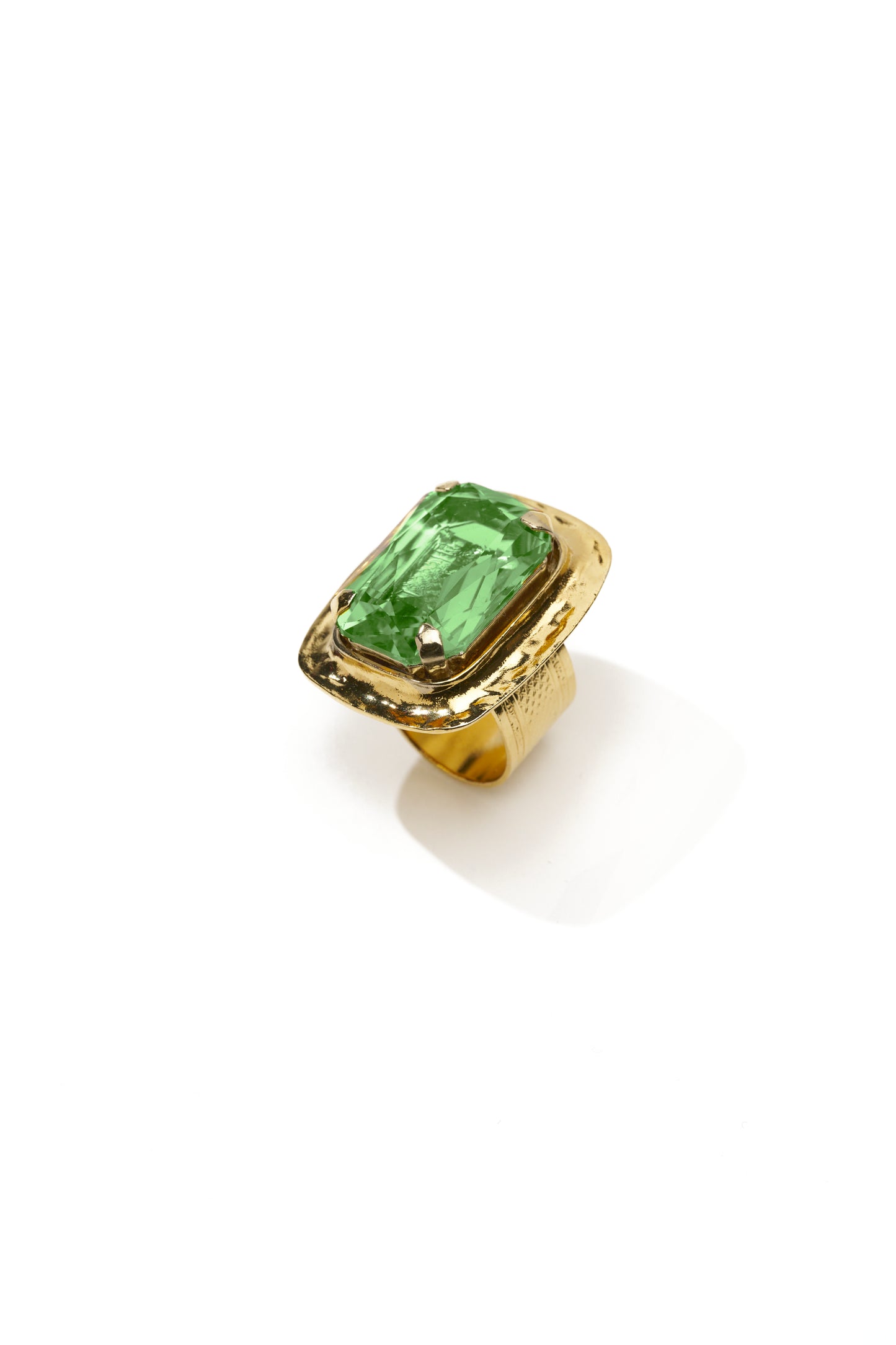 Philippe Ferrandis Syracuse Adjustable Ring - Green