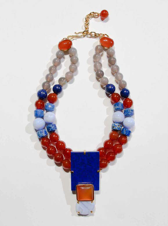 Philippe Ferrandis 40th Anniversary Necklace - Blue Flame