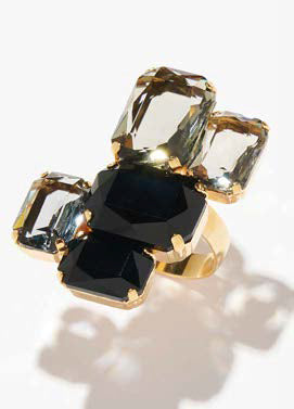 Philippe Ferrandis Adjustable Ring - Graphite L