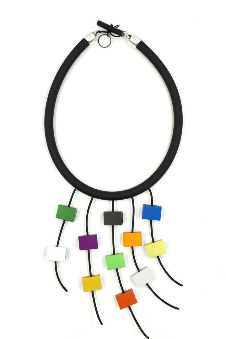 Christina Brampti Colour Cube Necklace