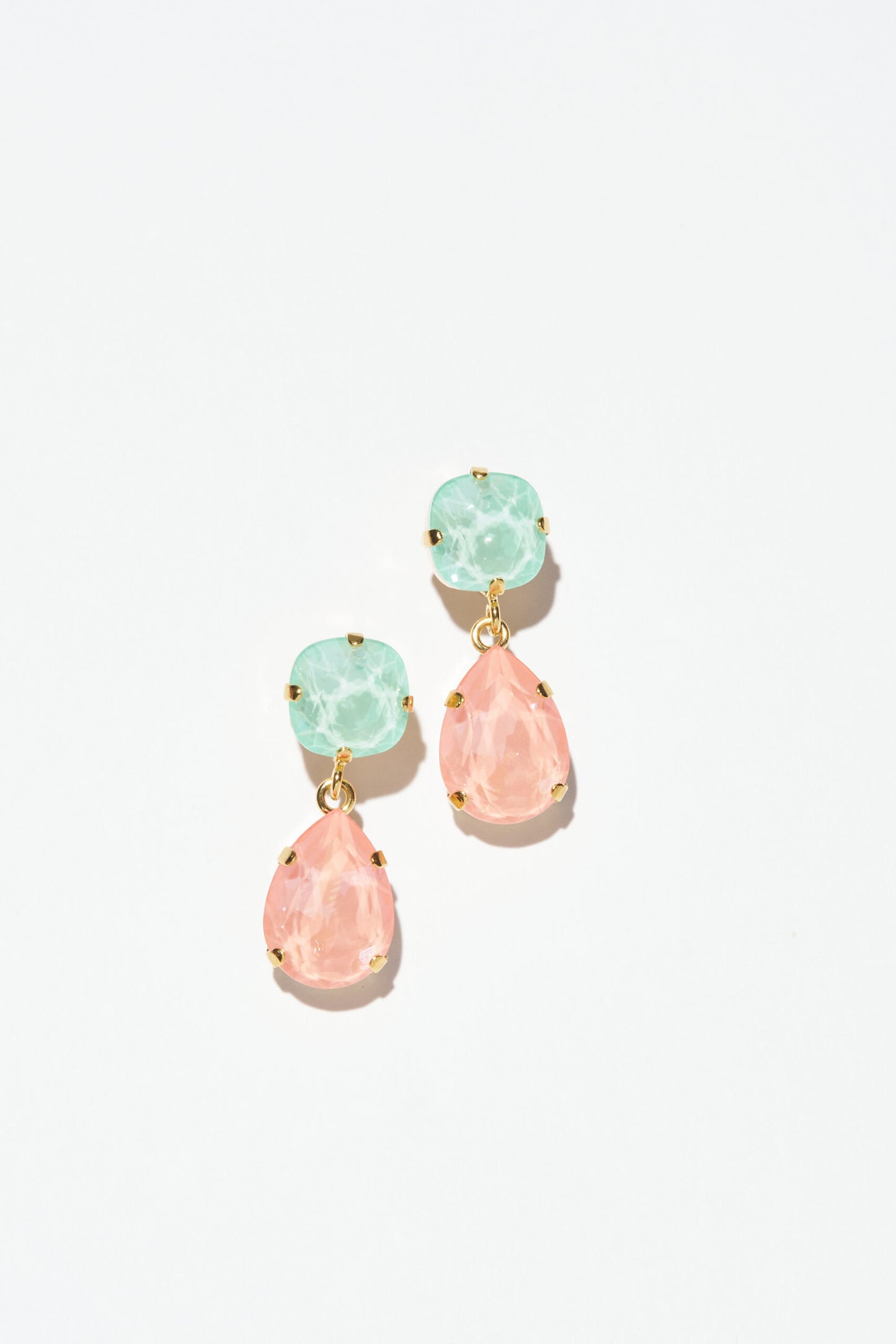 Philippe Ferrandis Stud Earrings - Menthe