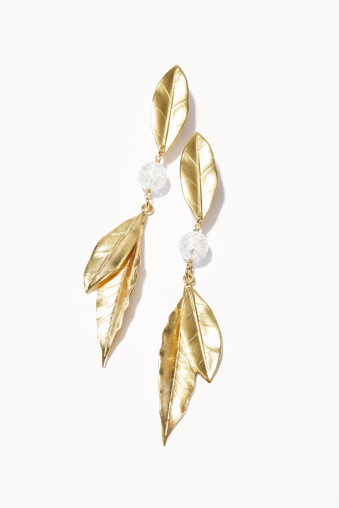 Philippe Ferrandis Olympia Long Drop Earrings