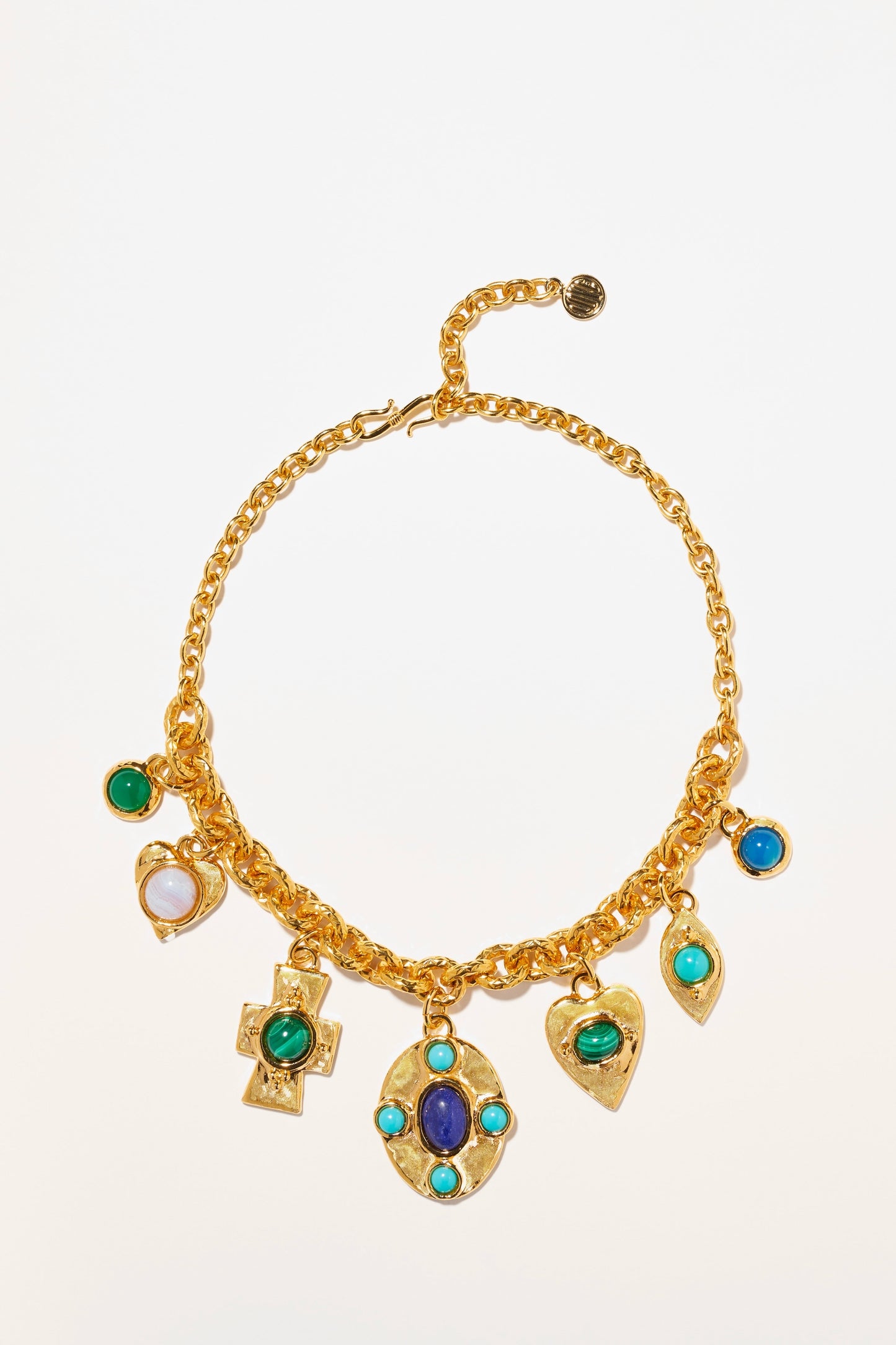 Philippe Ferrandis Gems Charm Necklace
