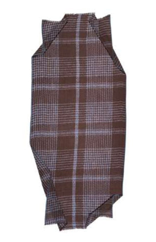 Épice Design Paris Tweed Check Scarf - Mahogany