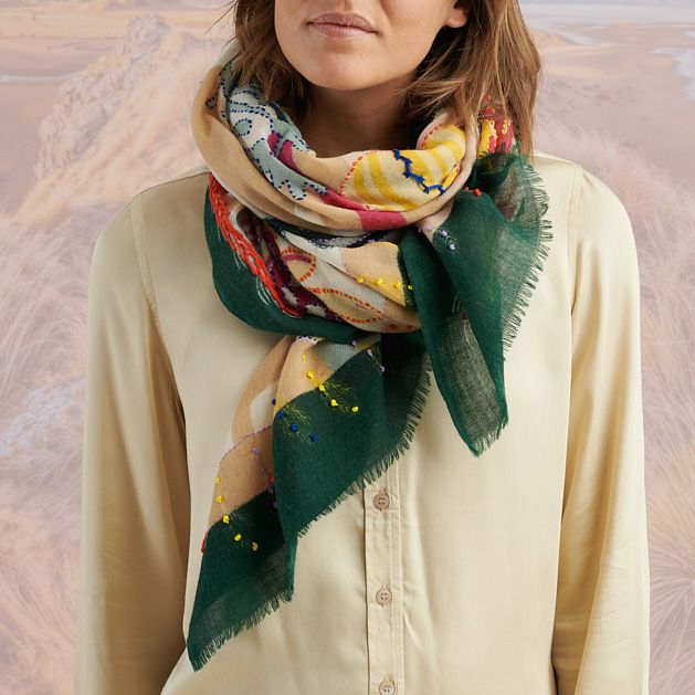 Storiatipic Wool Scarf - Andrea Sapin