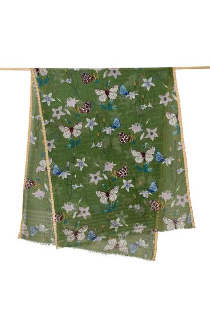 Épice Design Paris - Linen/Cotton Scarf - Pine