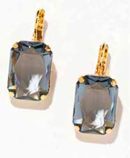 Philippe Ferrandis Balearic Leverback Earrings - Graphite