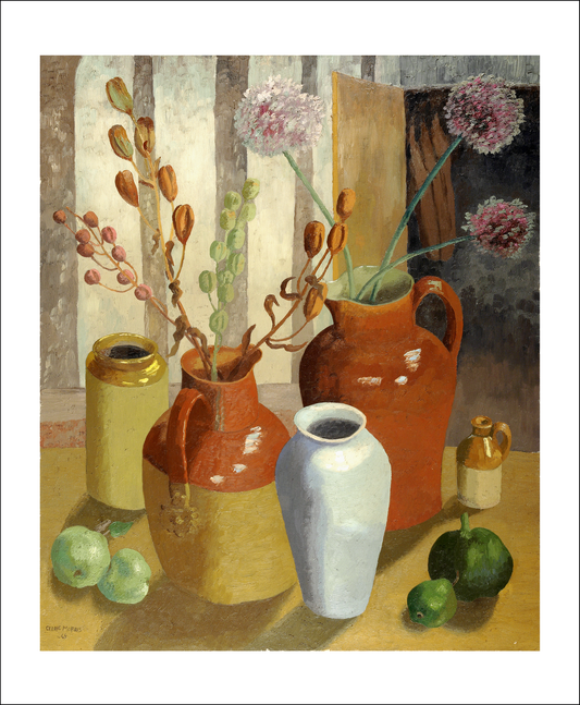Greetings Card - Margaret's Pots : Cedric Morris