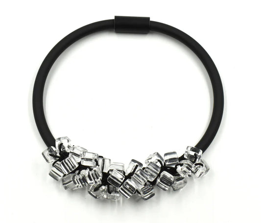 Christina Brampti Plexi Necklace - Black