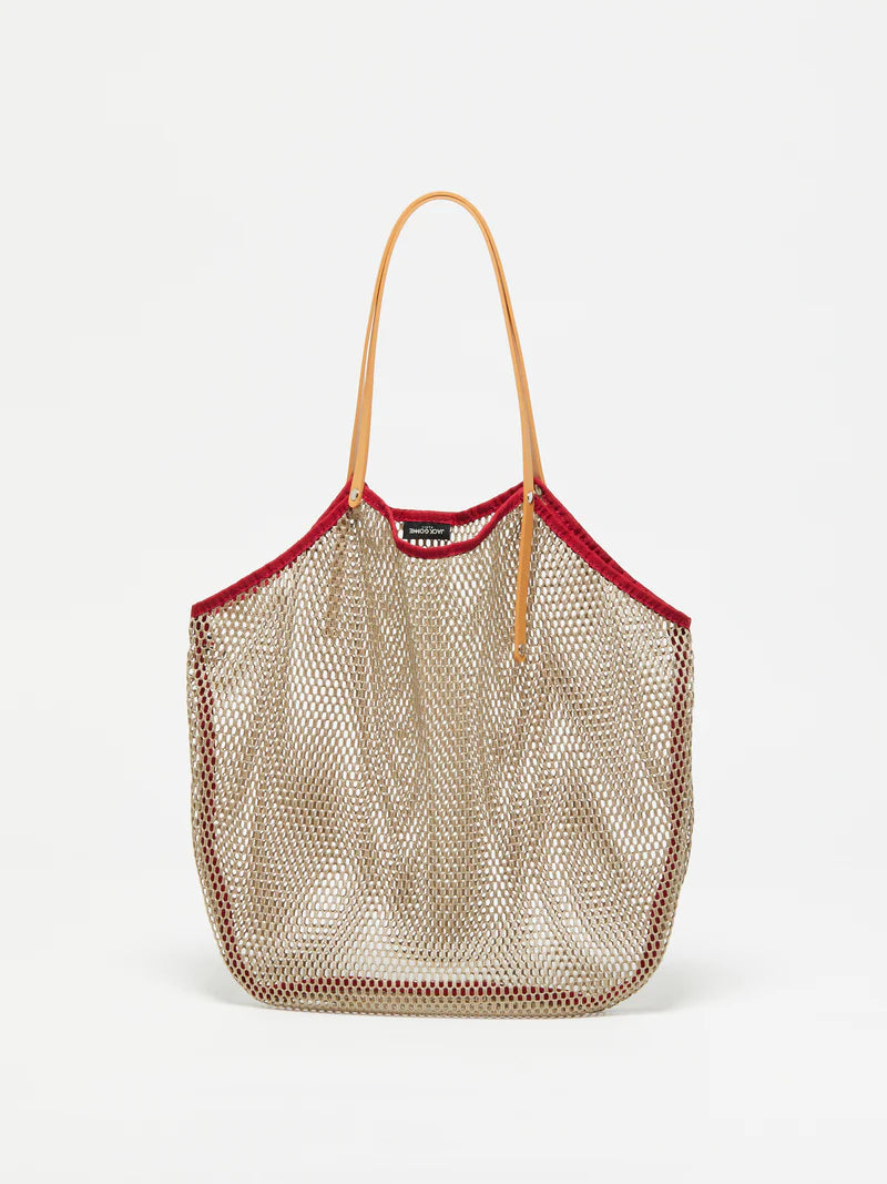 Jack Gomme Summer Net Shopping Bag - Red