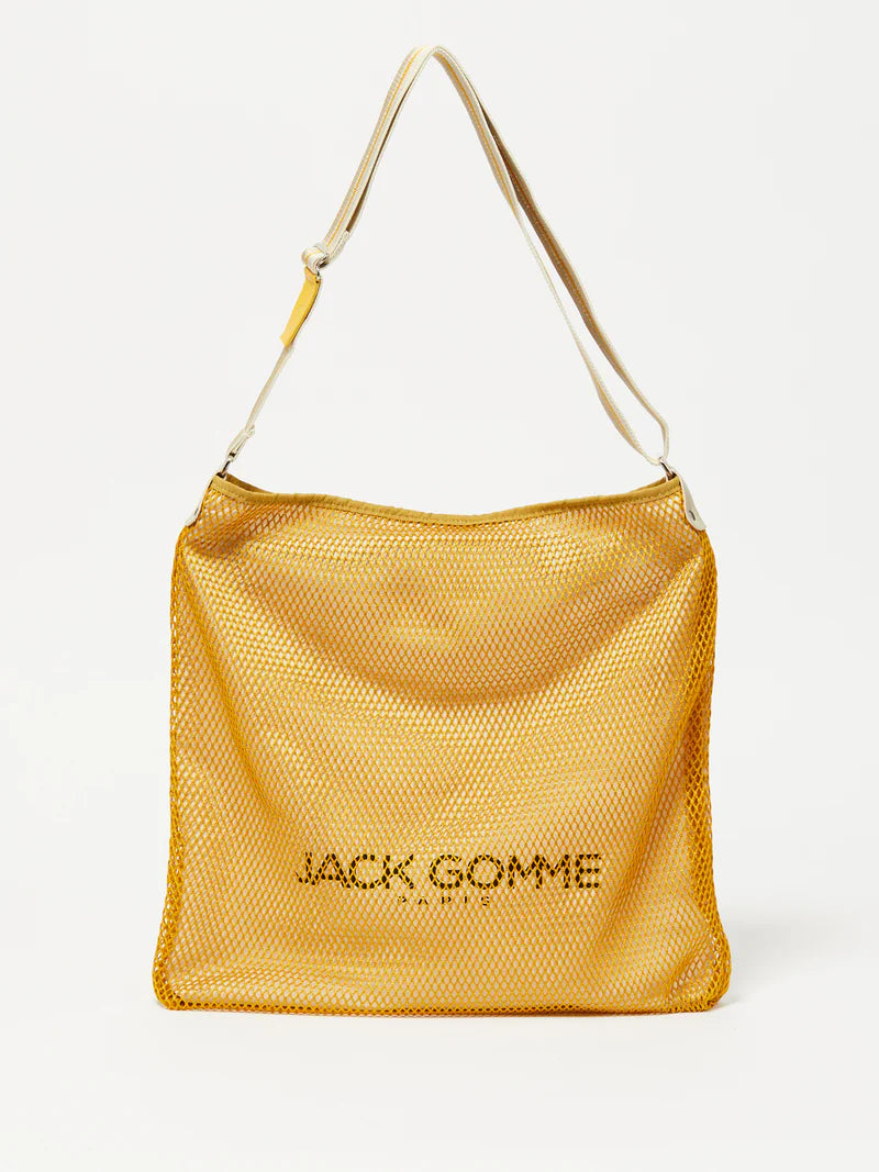 Jack Gomme Net Shoulder Bag - Yellow
