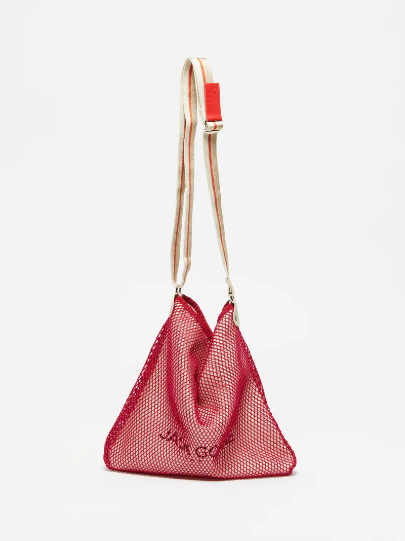 Jack Gomme Net Shoulder Bag - Red S