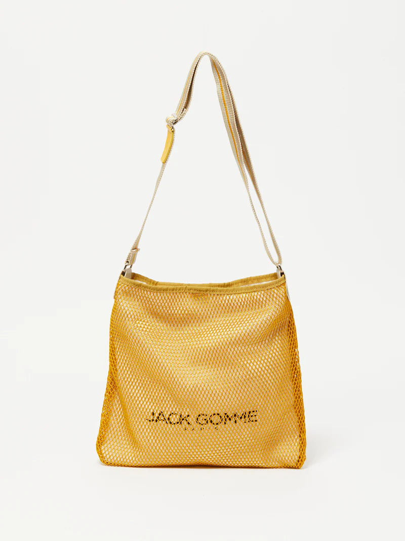 Jack Gomme Net Shoulder Bag - Yellow S
