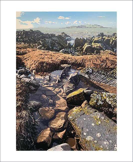 Greetings Card - Choppy Seas : Joshua Miles