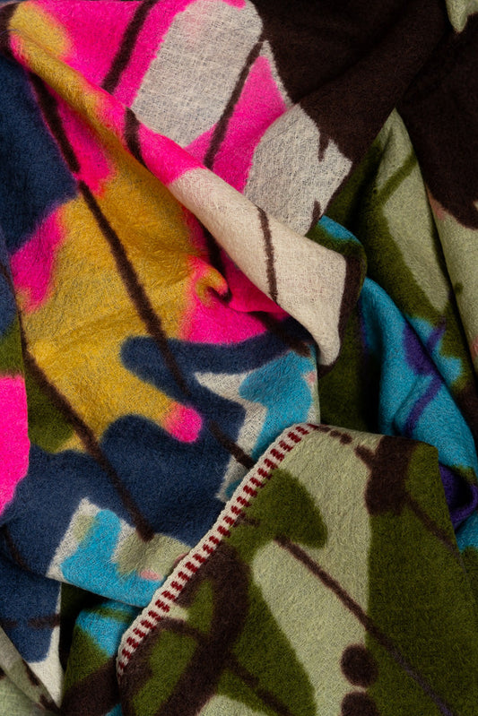 Épice Design Paris Wool Scarf - Forest