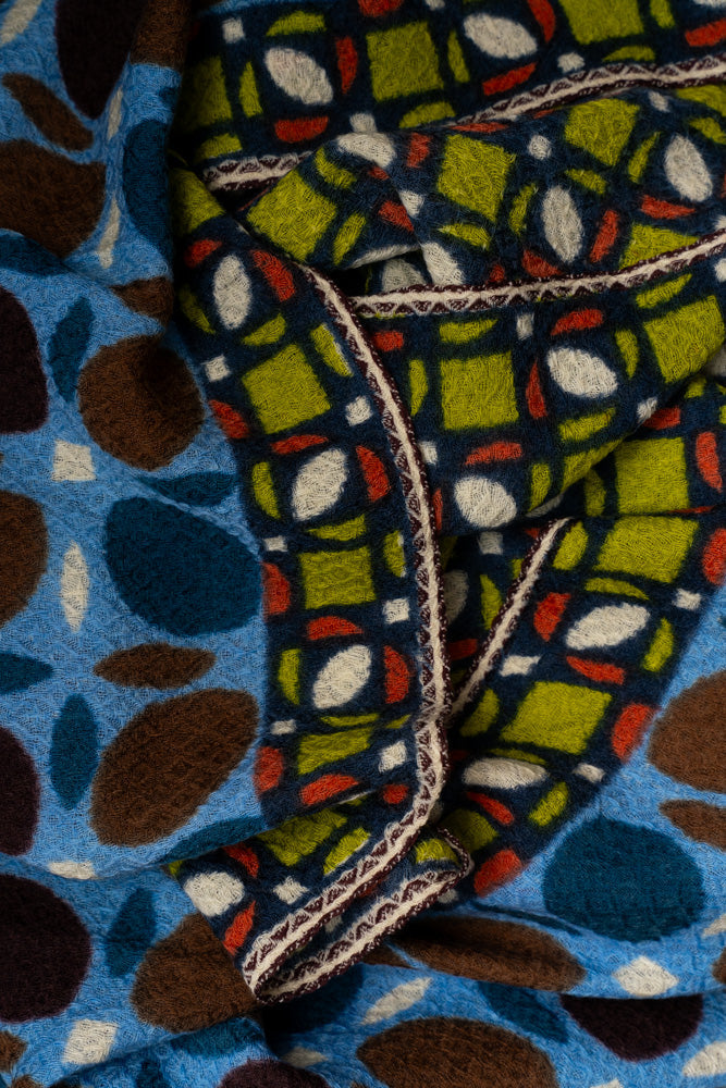 Épice Design Paris Wool Scarf - Cobalt