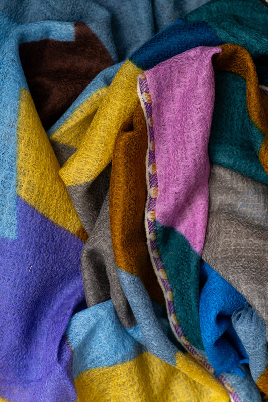 Épice Design Paris Wool, Silk & Cashmere Scarf - Giorno