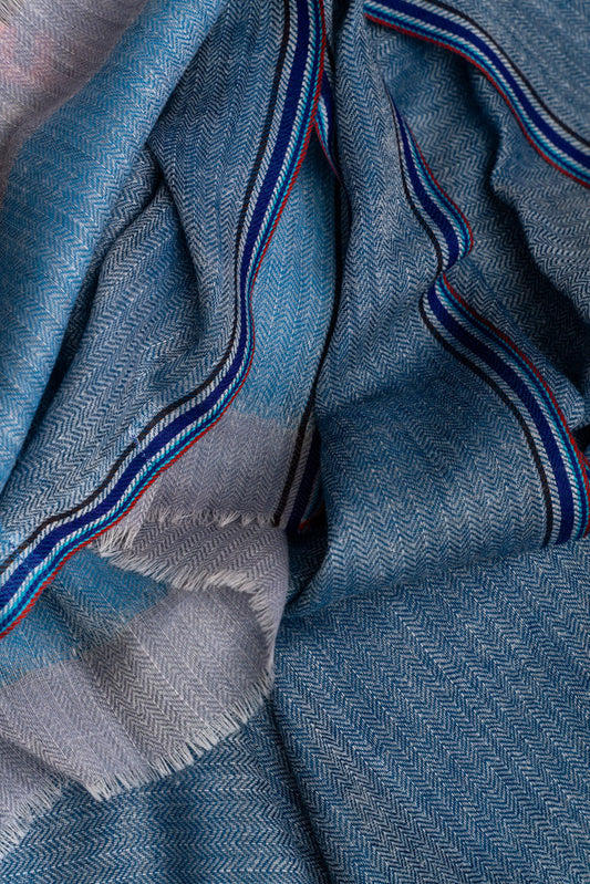 Épice Design Wool Scarf - Ciel