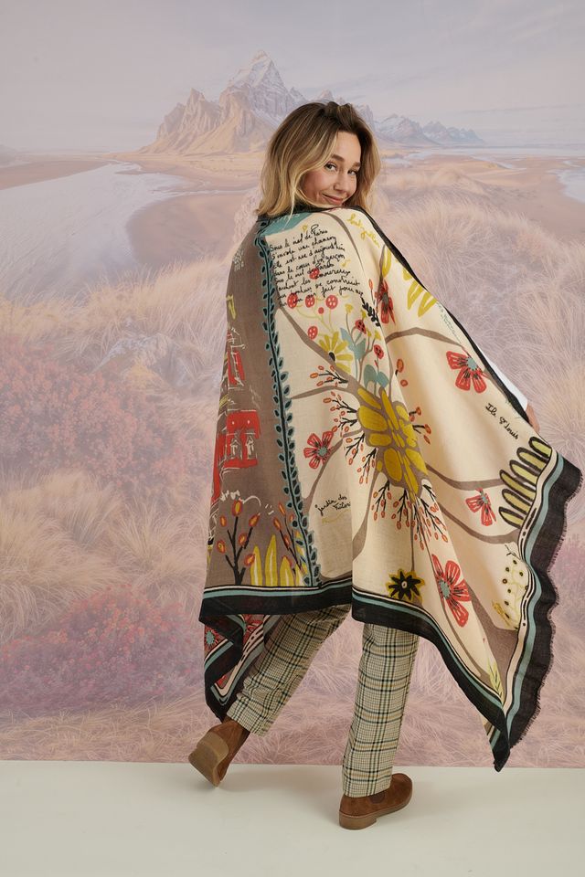 Storiatipic Wool Scarf - Lorie Gris