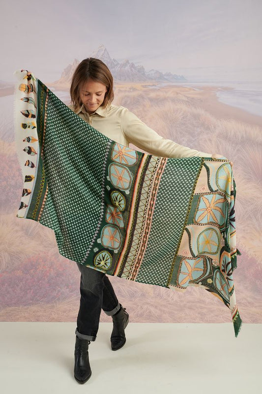 Storiatipic Wool Scarf - Athena Sapin
