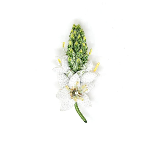 Embroidered Brooch - Wonder Flower
