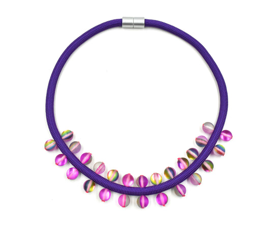 Christina Brampti Necklace - Amethyst