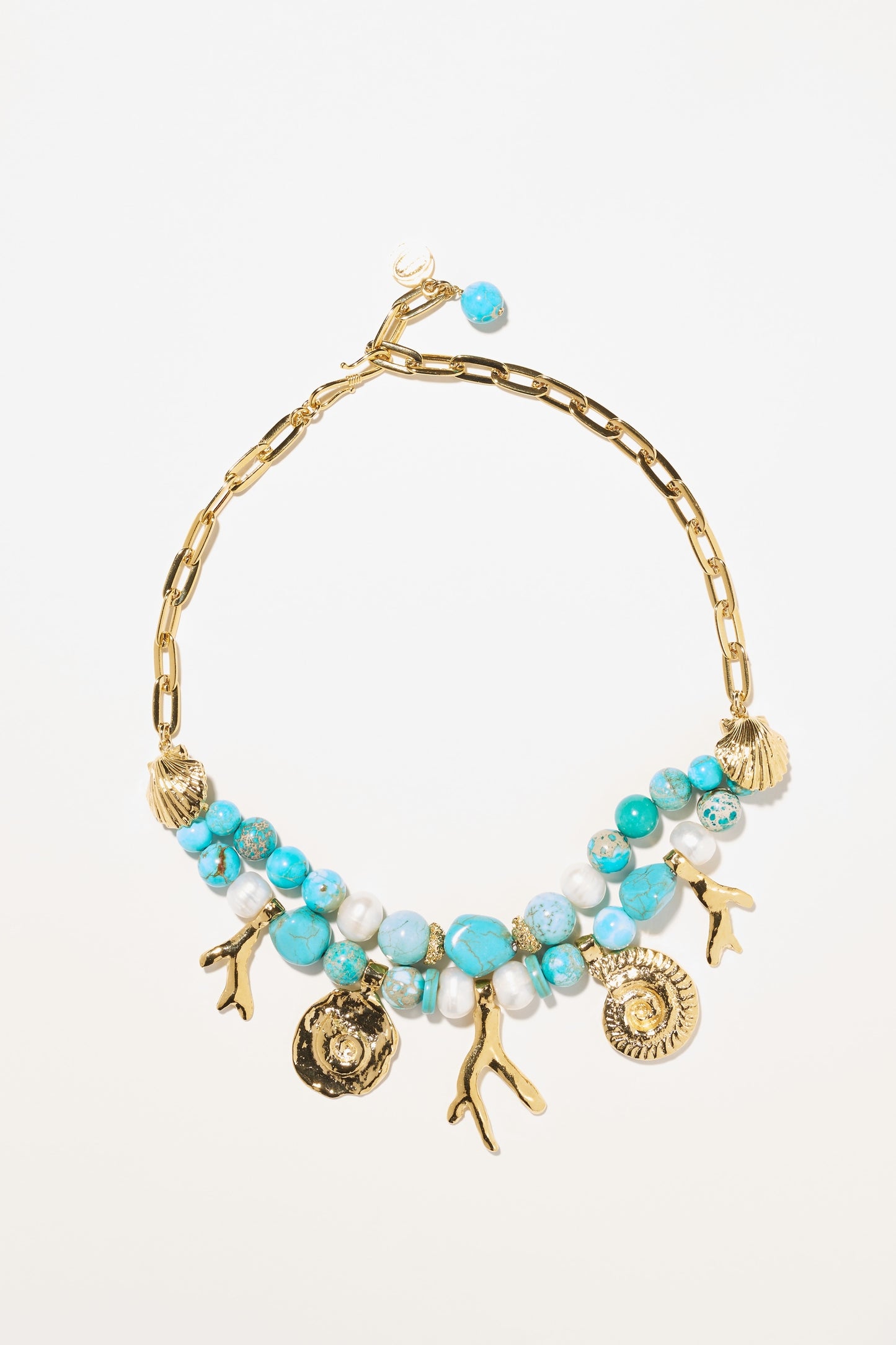 Philippe Ferrandis Minorca Charm Necklace