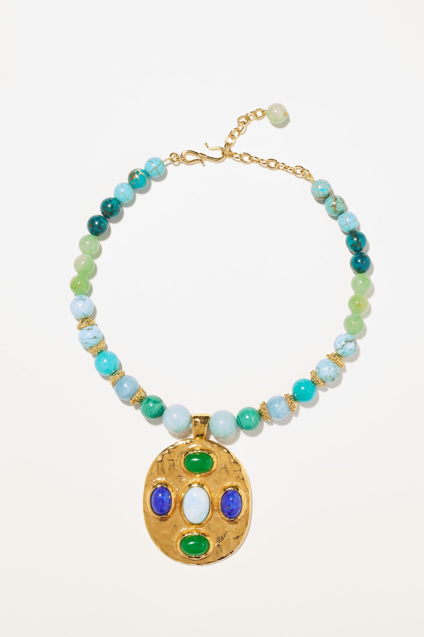 Philippe Ferrandis Gems Pendant Necklace