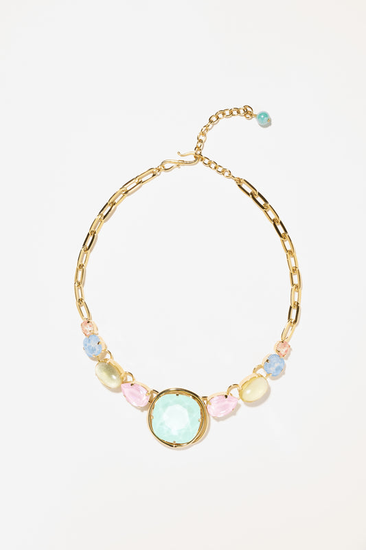 Philippe Ferrandis Sorbet Necklace - Blue