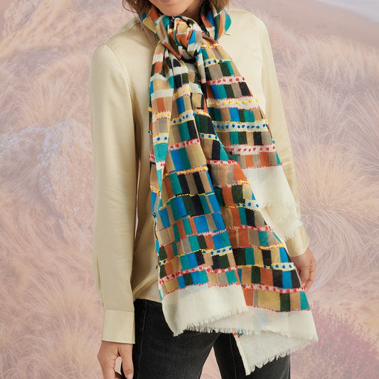 Storiatipic Wool Scarf - Anouk Canard
