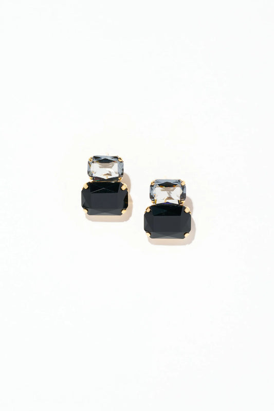 Philippe Ferrandis Balearic Stud Earrings - Black